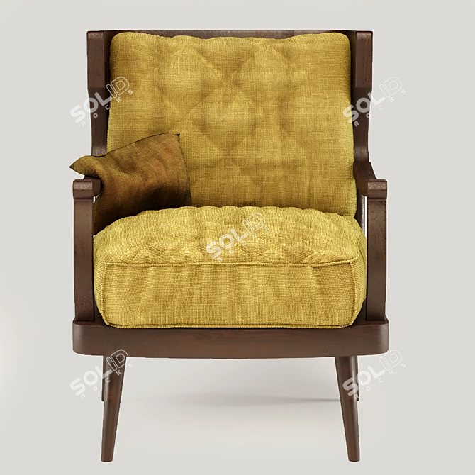 ComfortMax Armchair 3D model image 3