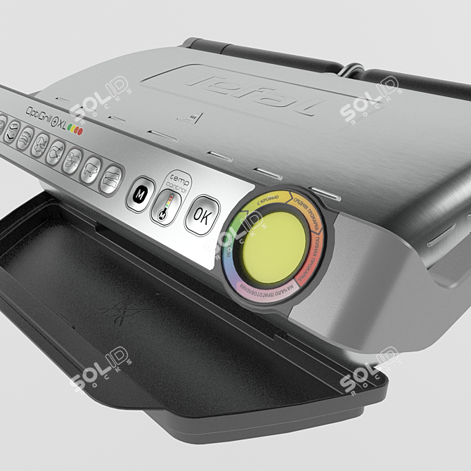 Tefal OptiGrill+: Ultimate Electric Grill 3D model image 1