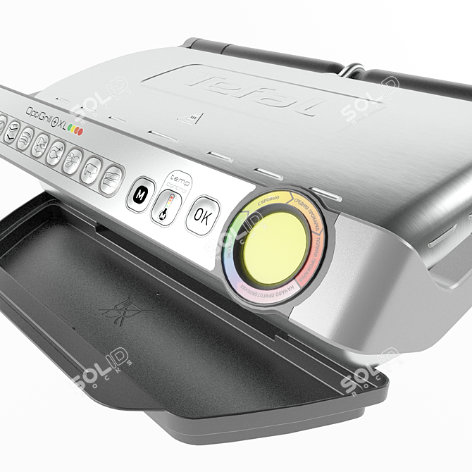 Tefal OptiGrill+: Ultimate Electric Grill 3D model image 5