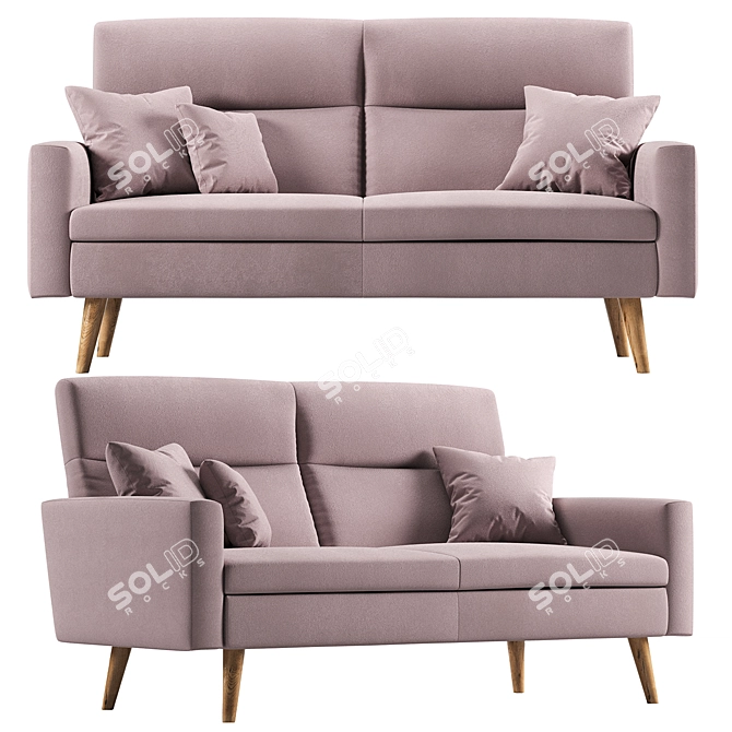 Etap Sofa Kinga 3-Seater Sofa 3D model image 1