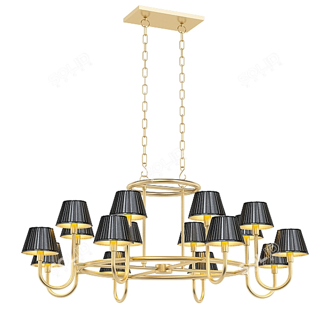 Modern Chandelier Collection 3D model image 2