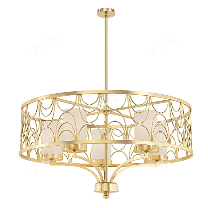 Modern Chandelier Collection 3D model image 3