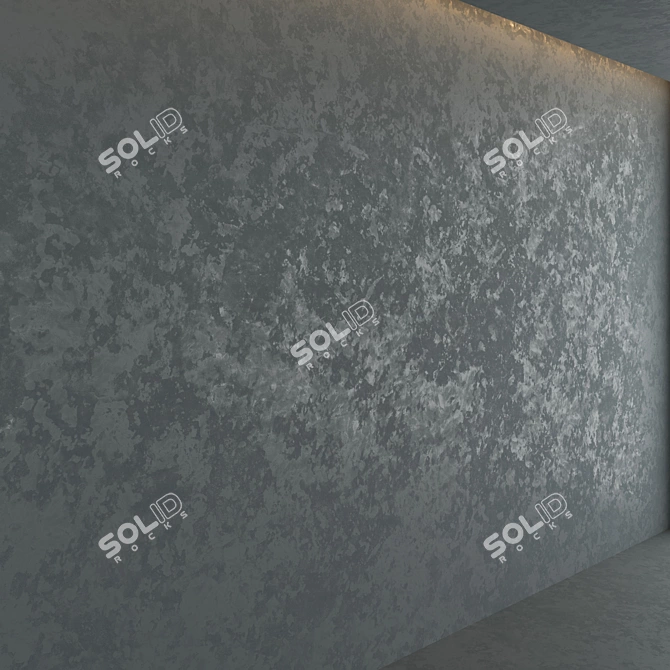 Elegant Decorative Plaster for Precise Rendering 3D model image 3