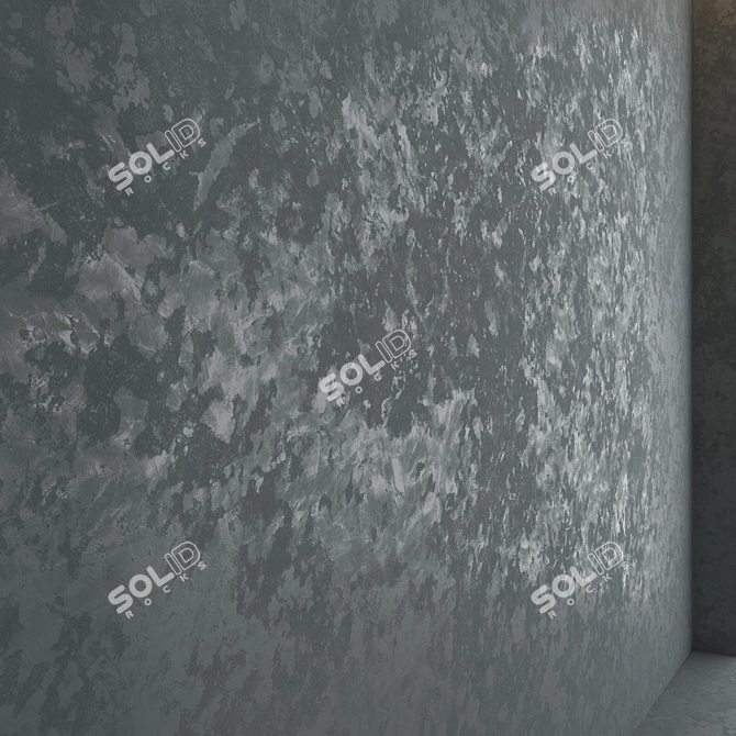 Elegant Decorative Plaster for Precise Rendering 3D model image 4