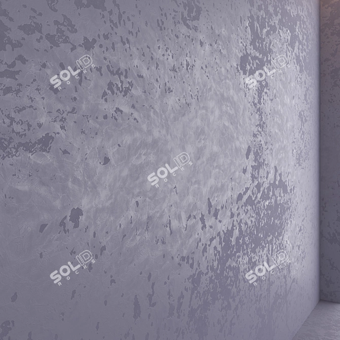 Elegant Decor Plaster 3D model image 4