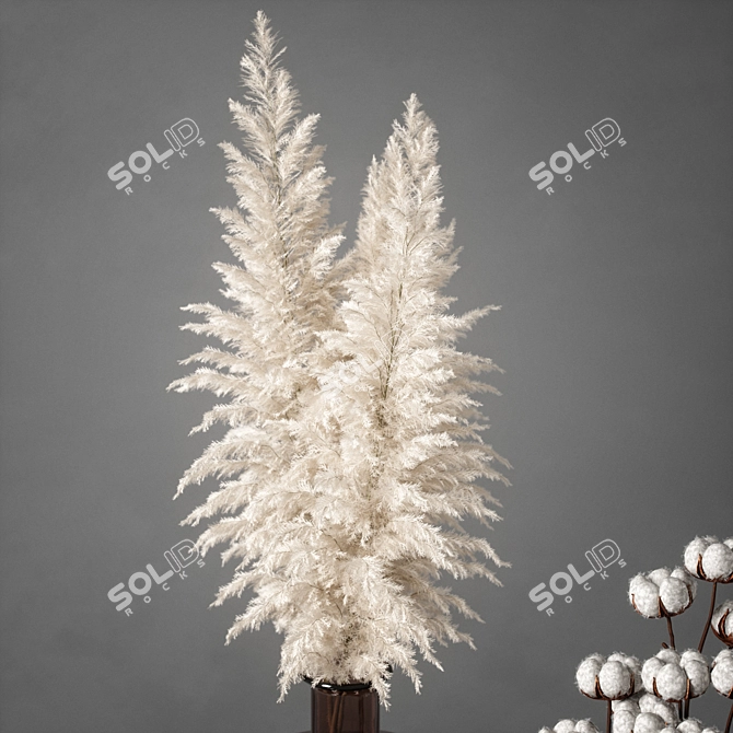 Elegant Decor Vase Collection 3D model image 3