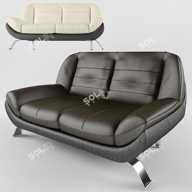 Mello Gala 2-Seater Sofa 3D model image 4