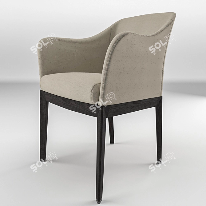 Giorgetti Normal Chairs 3D model image 4