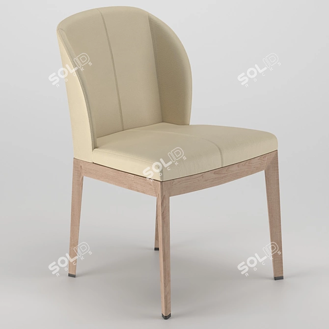 Giorgetti Normal Chairs 3D model image 11