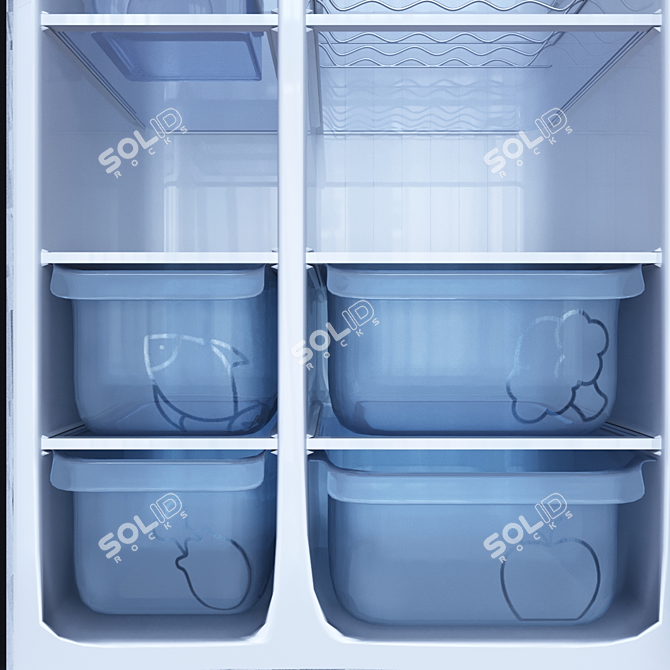 Versatile Gorenje Fridge: NRS9181MX 3D model image 6