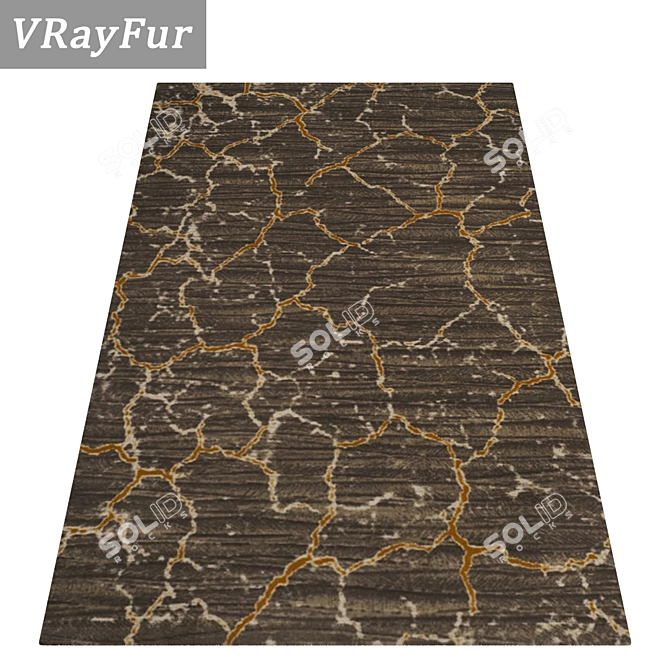 Luxury Carpet Set: High-Quality Textures & Multiple Variations 3D model image 2