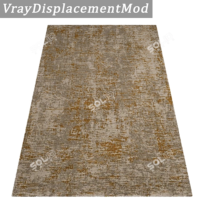 High-Quality Carpet Set: Versatile Textures 3D model image 3