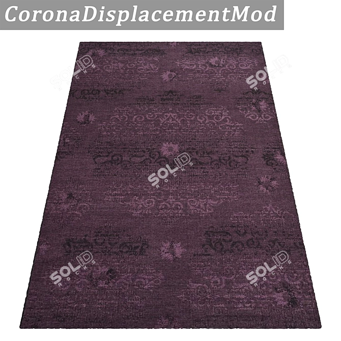 Luxury Carpets Set 392 - High-Quality Textures for Close and Distant Shots 3D model image 4
