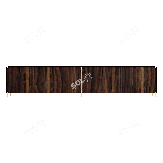 Bonaldo Luxe Frame Sideboard 3D model image 5