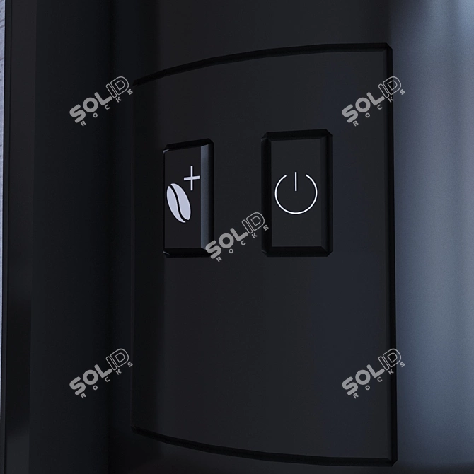 Bosch ComfortLine TKA6A683: Stylish and Compact Drip Coffee Maker 3D model image 10