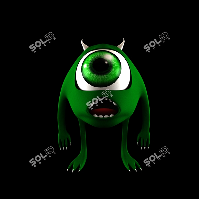 Monsters Inc. Merchandise 3D model image 1