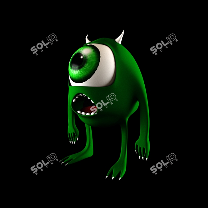 Monsters Inc. Merchandise 3D model image 3