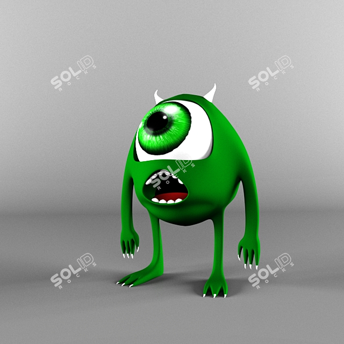 Monsters Inc. Merchandise 3D model image 6