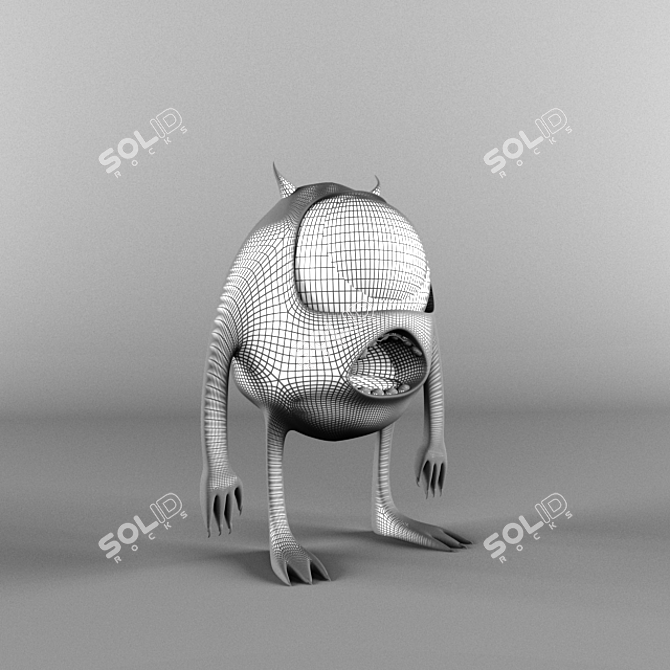 Monsters Inc. Merchandise 3D model image 8