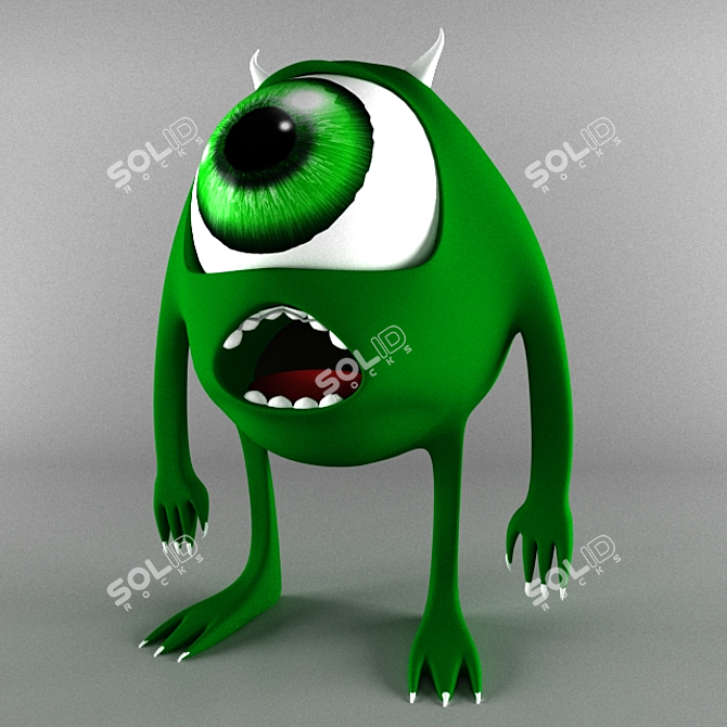 Monsters Inc. Merchandise 3D model image 10