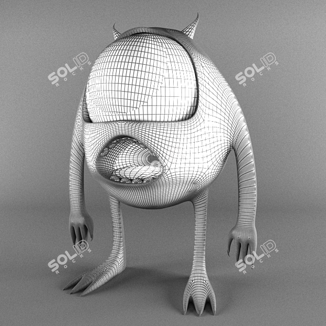 Monsters Inc. Merchandise 3D model image 11