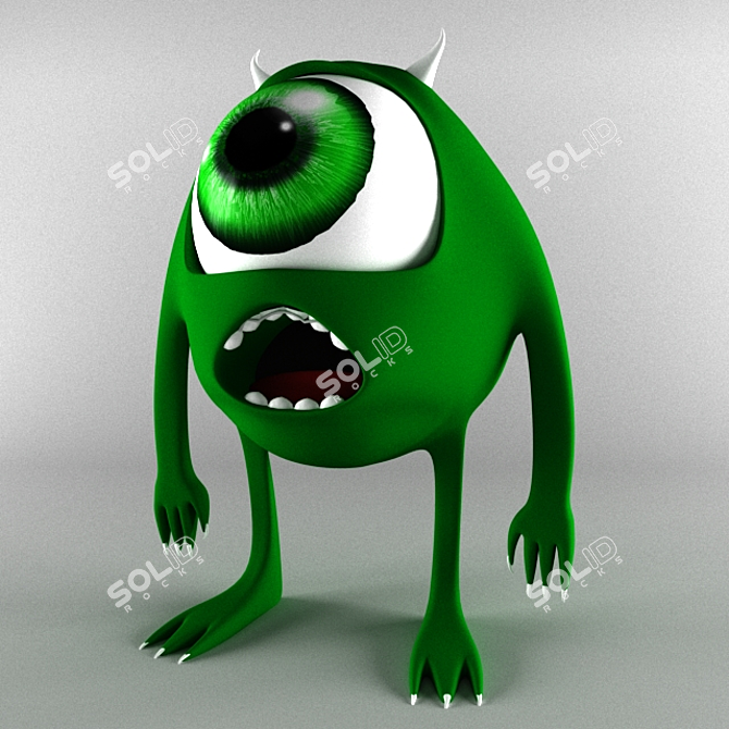 Monsters Inc. Merchandise 3D model image 12
