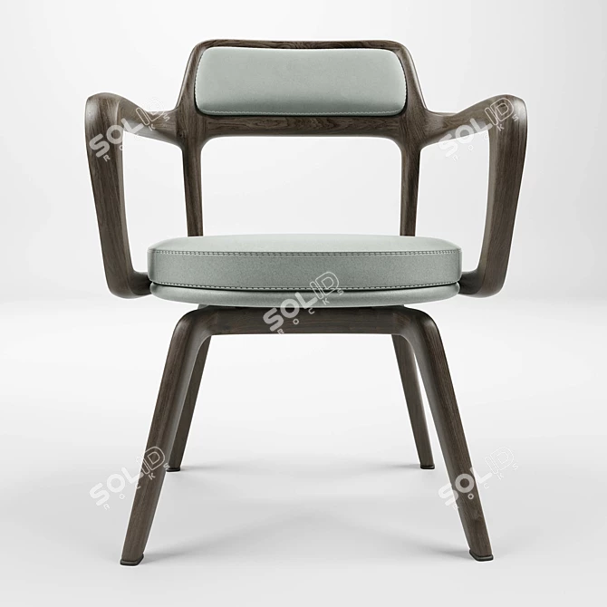 Italian Luxury: GEORGWTTI Chair 3D model image 3