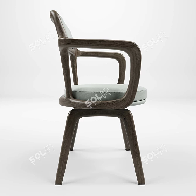 Italian Luxury: GEORGWTTI Chair 3D model image 4