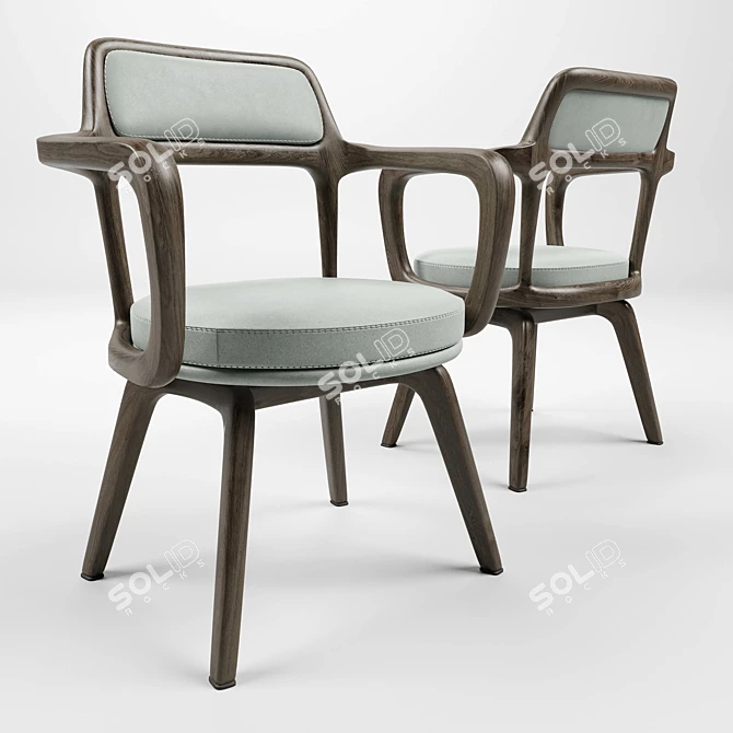 Italian Luxury: GEORGWTTI Chair 3D model image 5