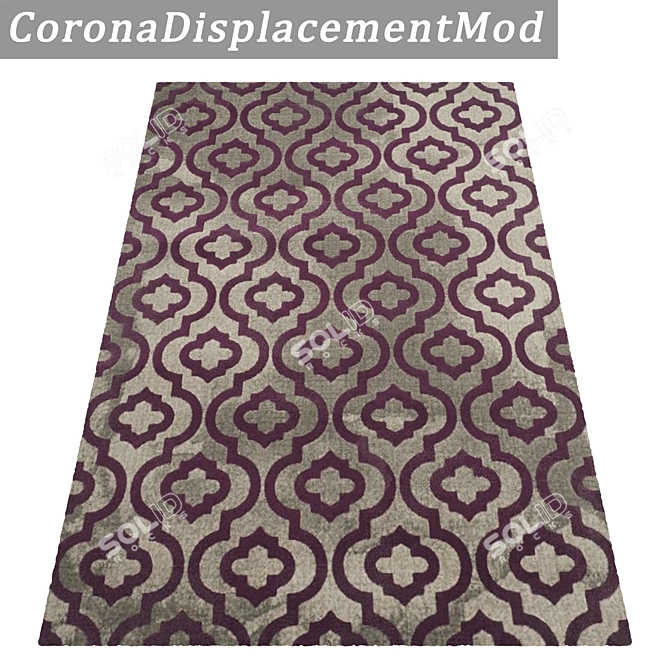 Luxury Carpet Set - High Quality Textures 3D model image 4