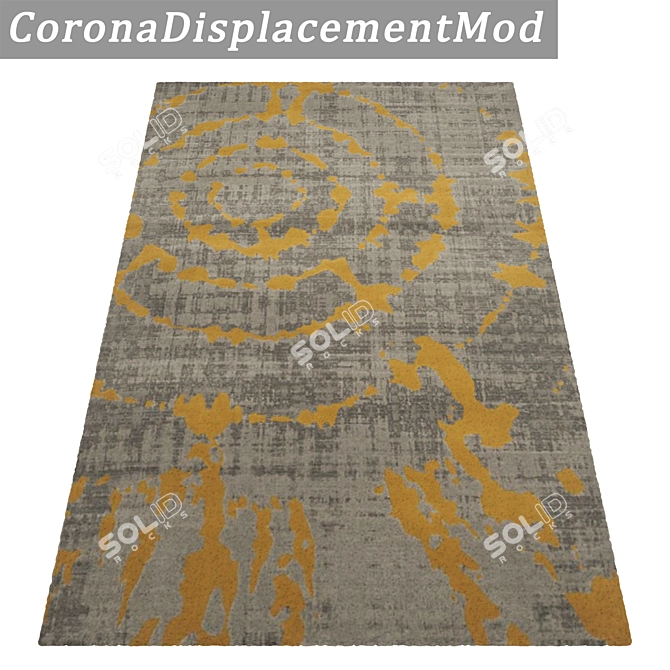 Title: Premium Carpets Set - High-Quality Textures 3D model image 4