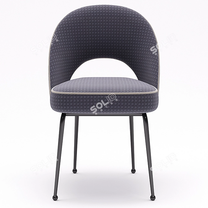 Tosconova Fifty Chair: Elegant and Versatile Seating 3D model image 3