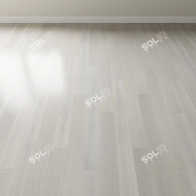 French Oak Chevron Parquet 3D model image 2