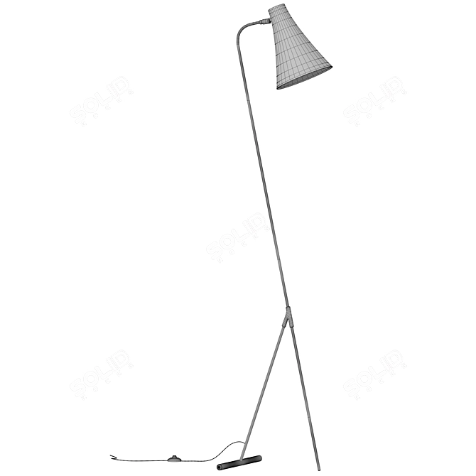 Modern Floor Lamp LaRedut 3D model image 8