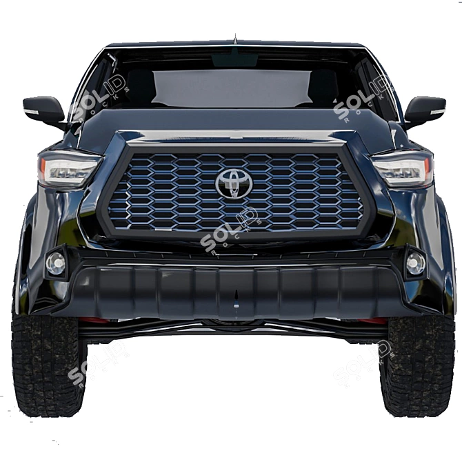 2020 Toyota Tacoma: Car of the Year 3D model image 2