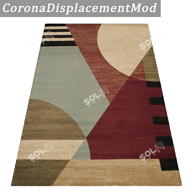 High-Quality Carpet Set 403 3D model image 1