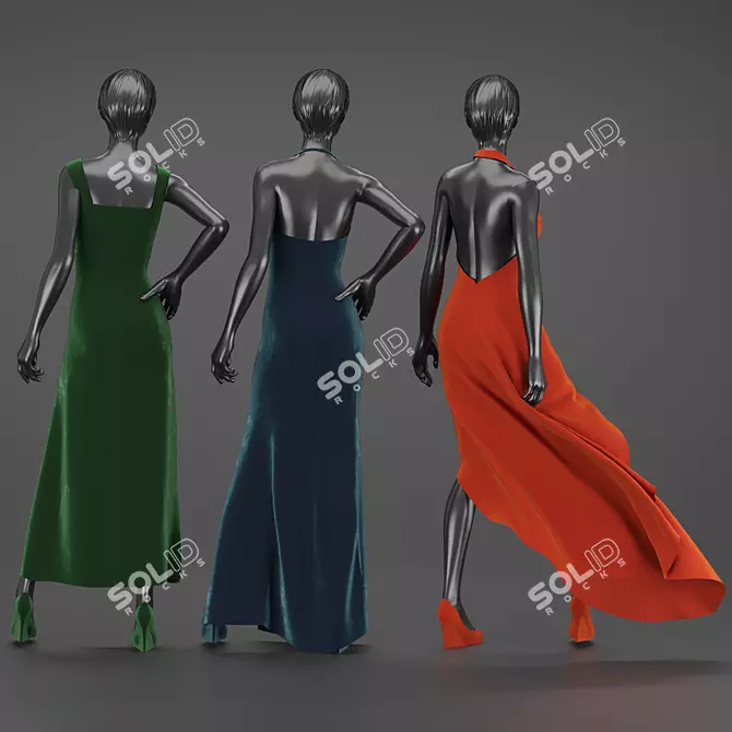 Optimized Clothing Set 3D model image 3