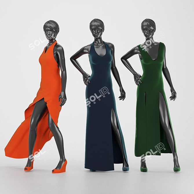 Optimized Clothing Set 3D model image 5