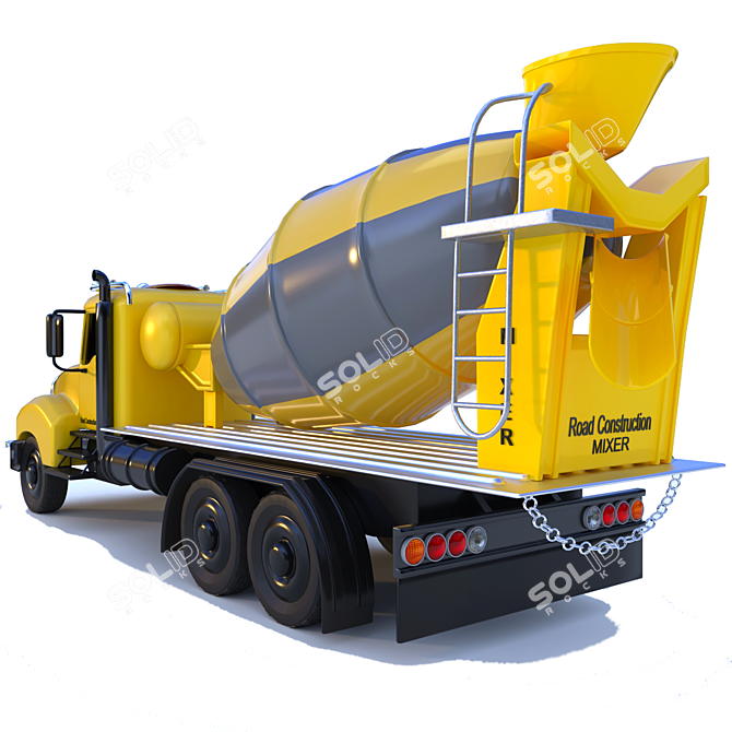 Versatile Construction Trucks for Optimal Performance 3D model image 2