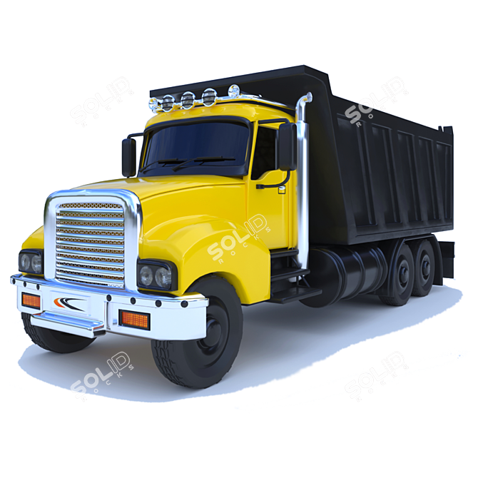 Versatile Construction Trucks for Optimal Performance 3D model image 4