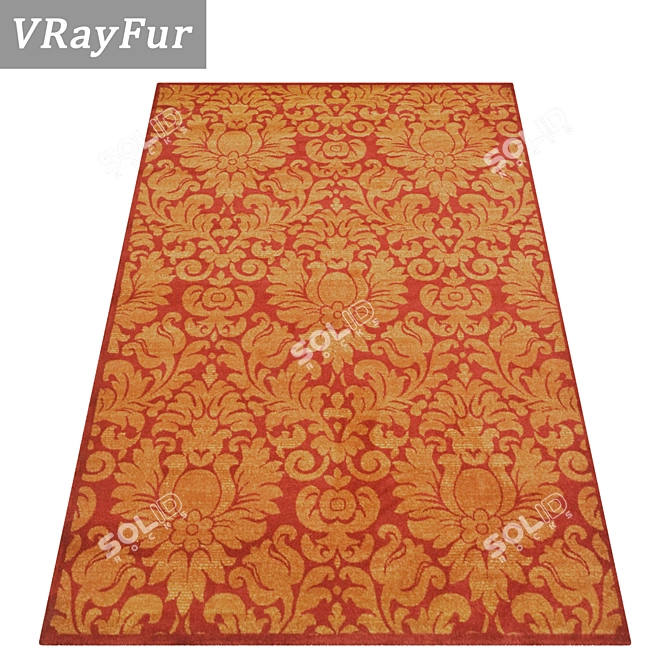 Title: Luxury Carpet Set 3D model image 2