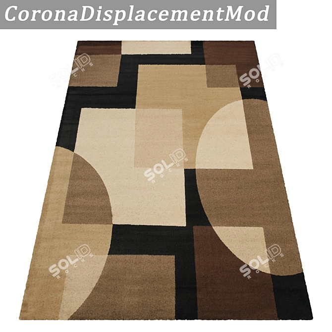 High-Quality Carpet Set with Multiple Variants 3D model image 4