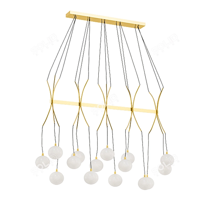 Modern Chandeliers Collection 3D model image 3