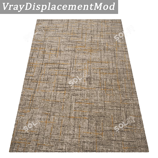 Luxury Carpet Set: High-Quality Textures 3D model image 3