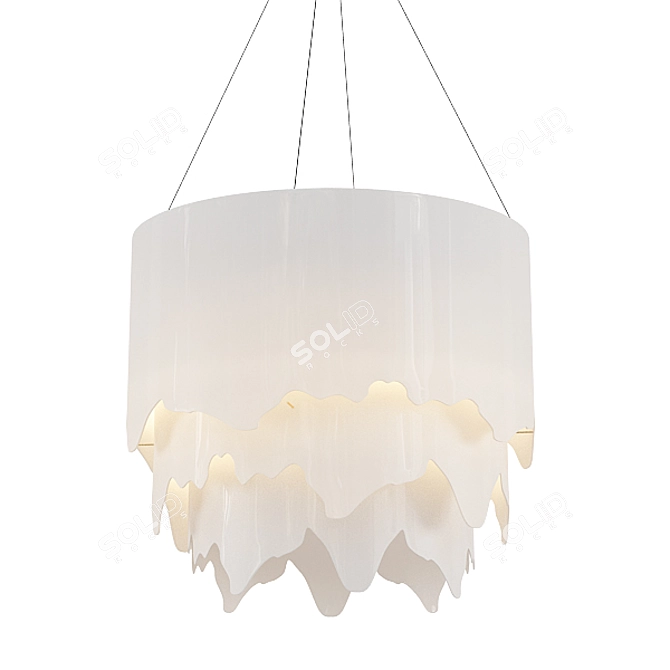 Modern Chandelier Set 3D model image 4