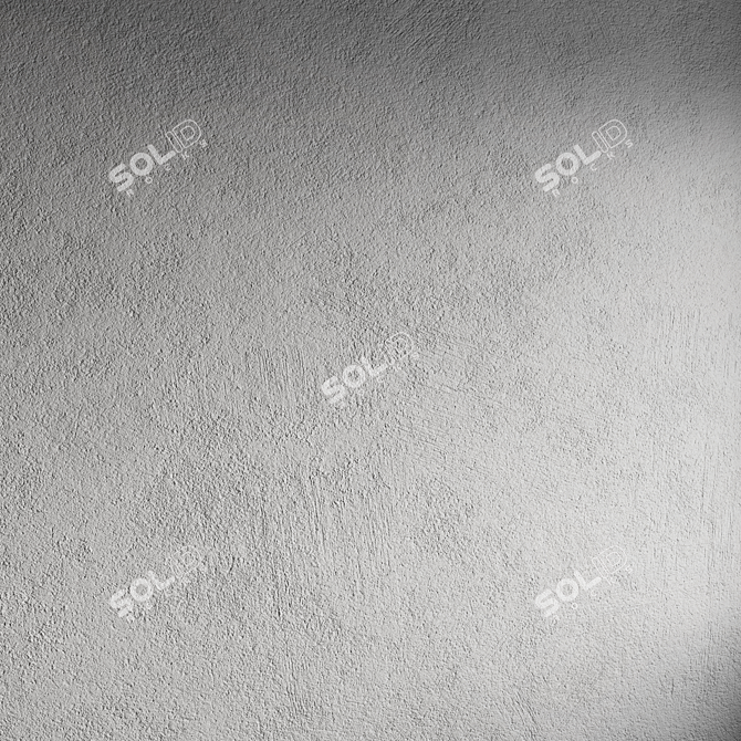 Seamless Plaster Texture Set 3D model image 2