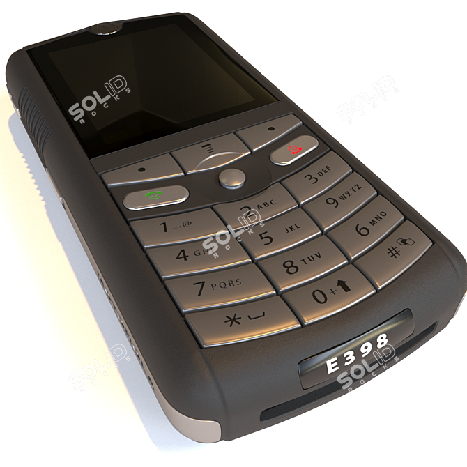 Motorola E398: High Polygonal Model 3D model image 3