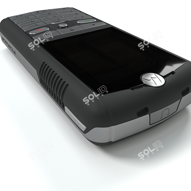 Motorola E398: High Polygonal Model 3D model image 4