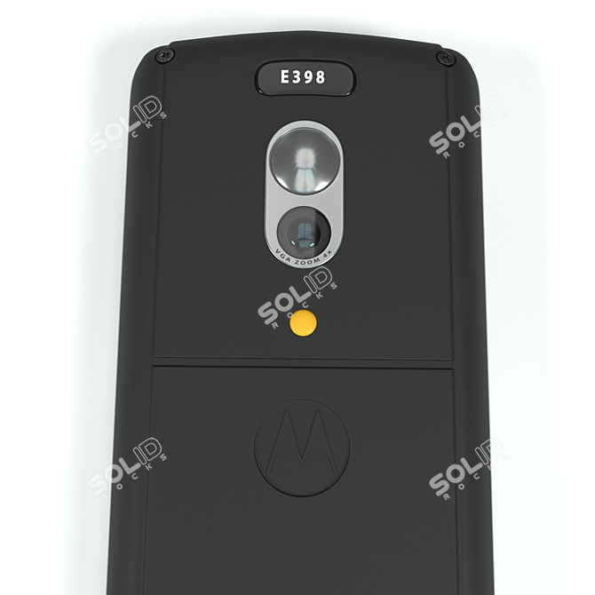 Motorola E398: High Polygonal Model 3D model image 5