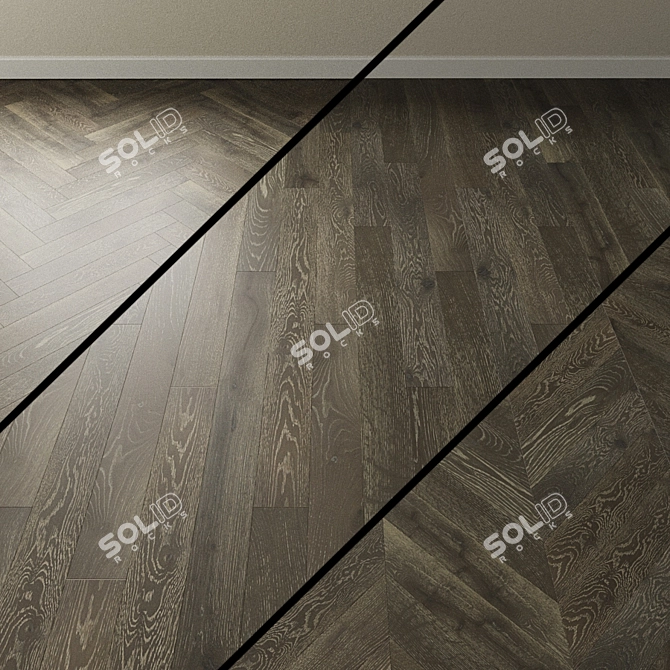 Grape Grain Oak Parquet 3D model image 1